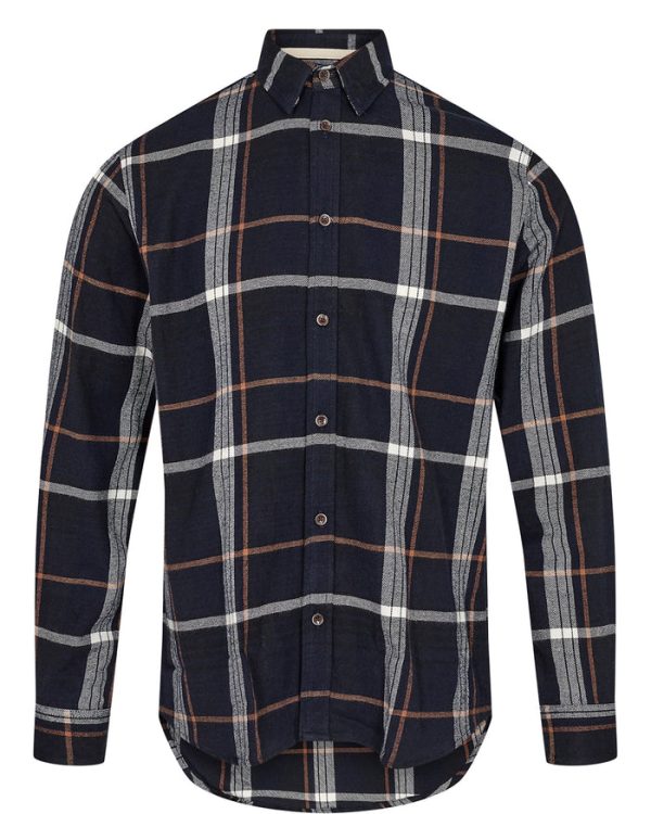 Anerkjendt Denmark AKLEIF FLANNEL CHECK SHIRT Mode – Bild 3