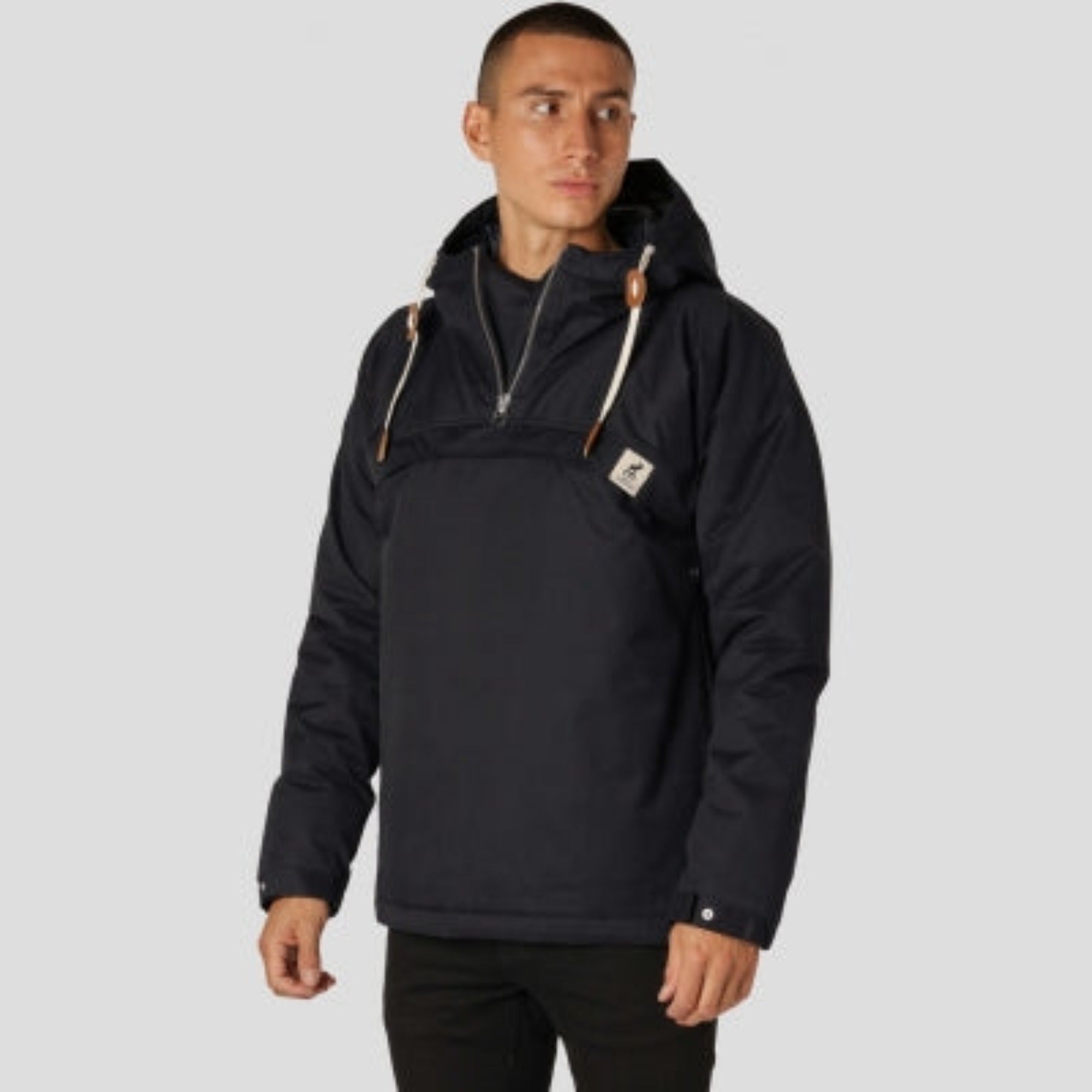 Fat Moose Sailor Anorak Jackets Black Rabatt