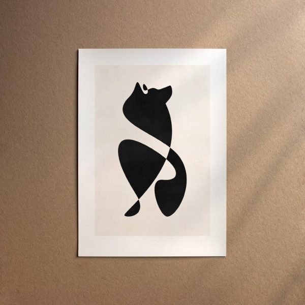 Canadian Eskimo Dog  [Abstract-Black] Online-Verkauf – Bild 2